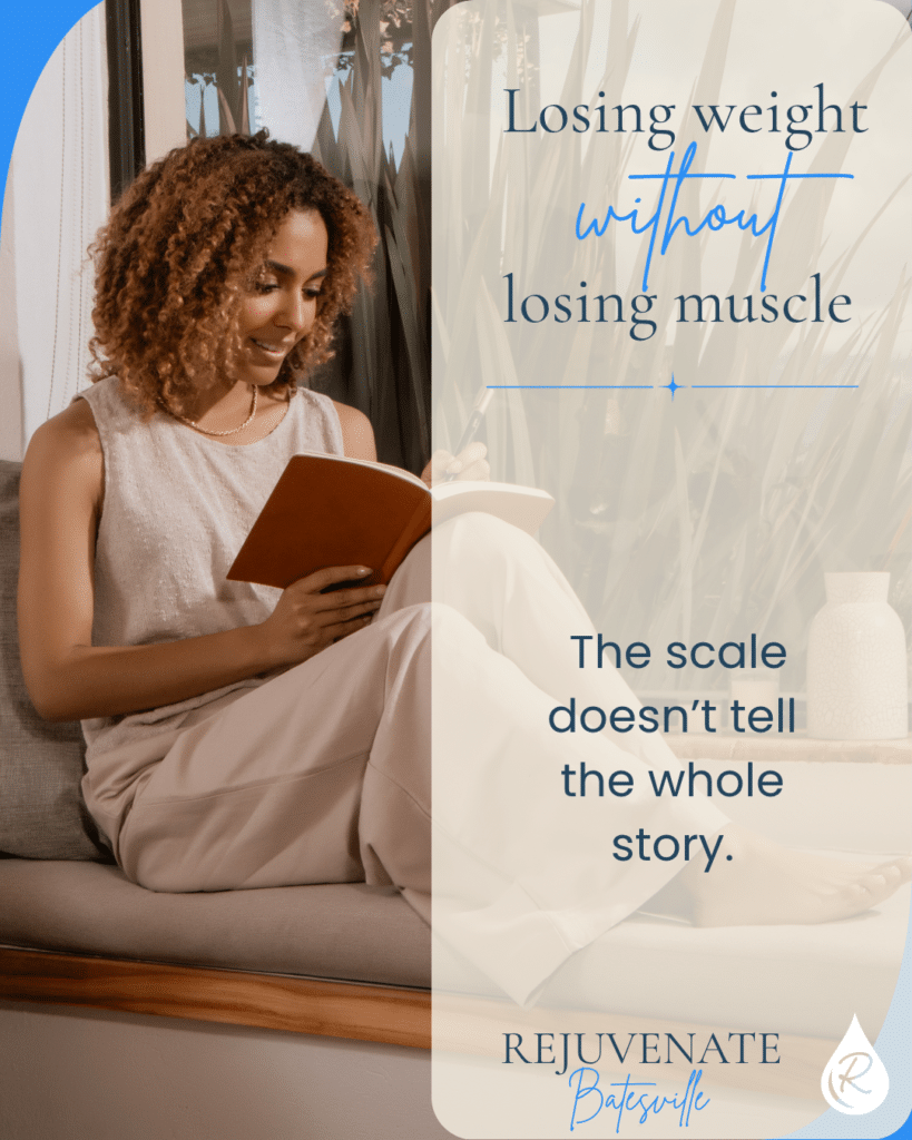Losing weight without losing muscle